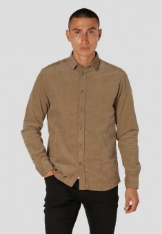 Corduroy Shirt L/S Khaki